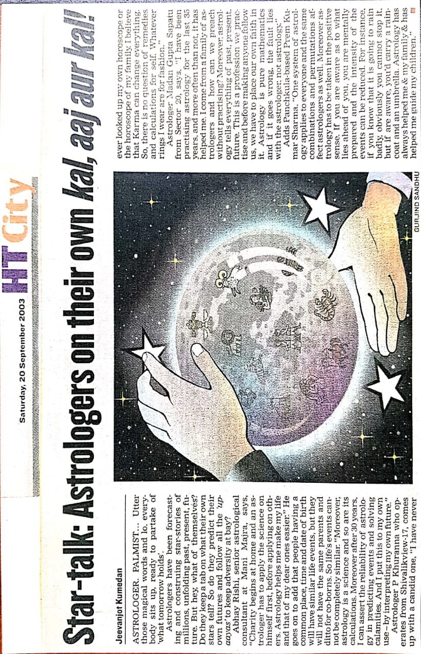 Star-talk: Astrologers on their own kal, aaj aur kal!