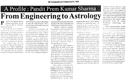 From Engineering to Astrology